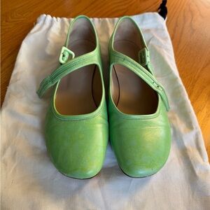 Maryam Nassir Zadeh green Maryjanes size 38